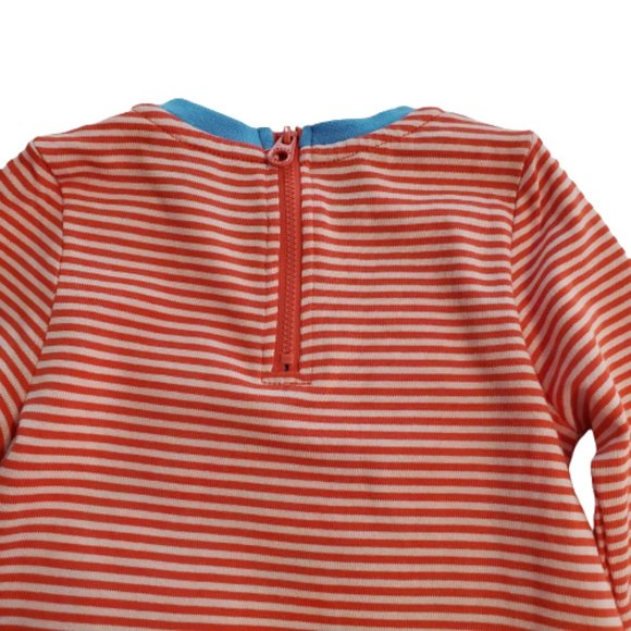 Beautiful Girls Pink Striped Rosalee Horse Dress by Joules NWT - 100% Cotton 🐴 - Picture 6 of 10